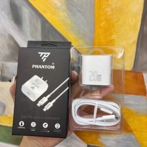 Củ sạc điện thoại, nhãn hiệu Phantom, 100 - 240V/50 - 60Hz/0.5A/20W, dùng cho sạc điện thoại di động, không kèm dây, nsx Shenzhen Dekoda Technology Co.,Ltd, mới 100%