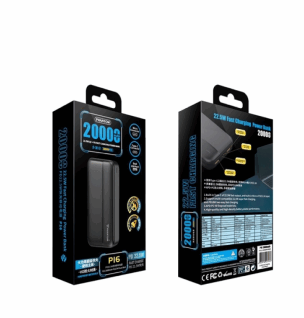 PIN DP PHANTOM P16 10.000MAH 22.5W