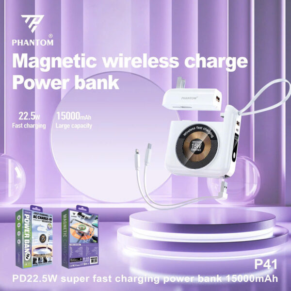 PIN PHANTOM 15.000MAH ĐA NĂNG - P41