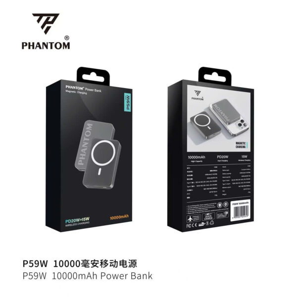 PIN PHANTOM MAGSAFE 10.000MAH P59