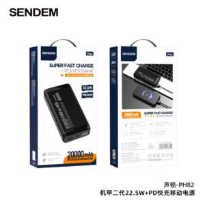 PIN DỰ PHÒNG SENDEM PH82 20.000MAH 22.5W