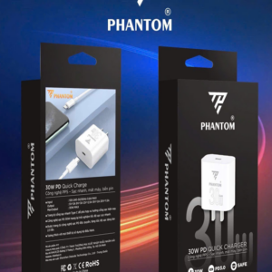 CỦ SẠC PHANTOM 30W PD CỔNG C