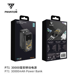 PIN DỰ PHÒNG PHANTOM P71 30.000MAH 22.5W