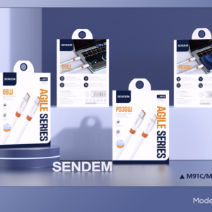 CÁP SẠC SENDEM M91C C-C PD60W/ M91D C-L PD30W