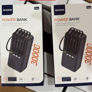 PIN DỰ PHÒNG SENDEM PK68 30.000MAH 22.5W KÈM 4 DÂY SẠC