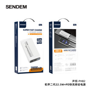 PIN DỰ PHÒNG SENDEM PH82 20,000MAH 22.5W