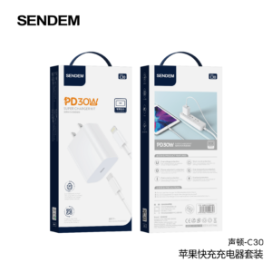 BỘ SẠC SENDEM  C30 30W C-C